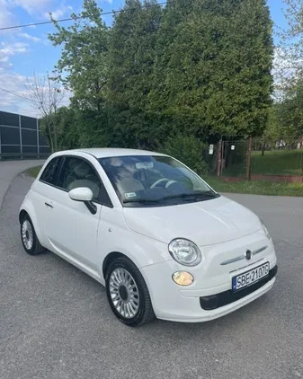 fiat 500 biała Fiat 500 cena 17800 przebieg: 159000, rok produkcji 2008 z Biała